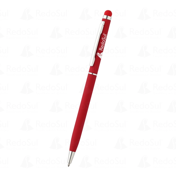 Caneta Metálica Personalizada com touch